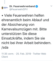 Artikelvorschaubild Rosenmontagsumzug