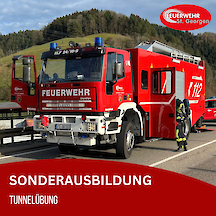 Artikelvorschaubild Tunnelübung Sommerbergtunnel Hausach