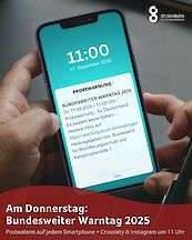 Artikelvorschaubild Bundesweiter Warntag 2025