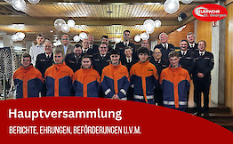 Artikelvorschaubild Hauptversammlung der Gesamtwehr